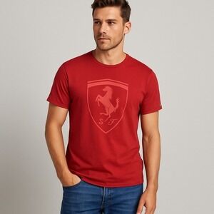 Scuderia Ferrari X Puma Men's Red Official T XL